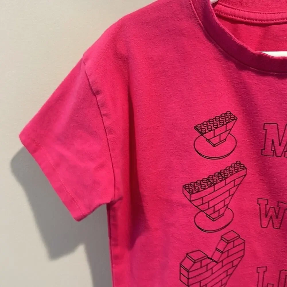babyGAP 3T‎ Magenta LEGO Graphic T-Shirt